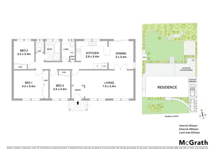 Floorplan of Homely house listing, 3 McManus Close, Umina Beach NSW 2257