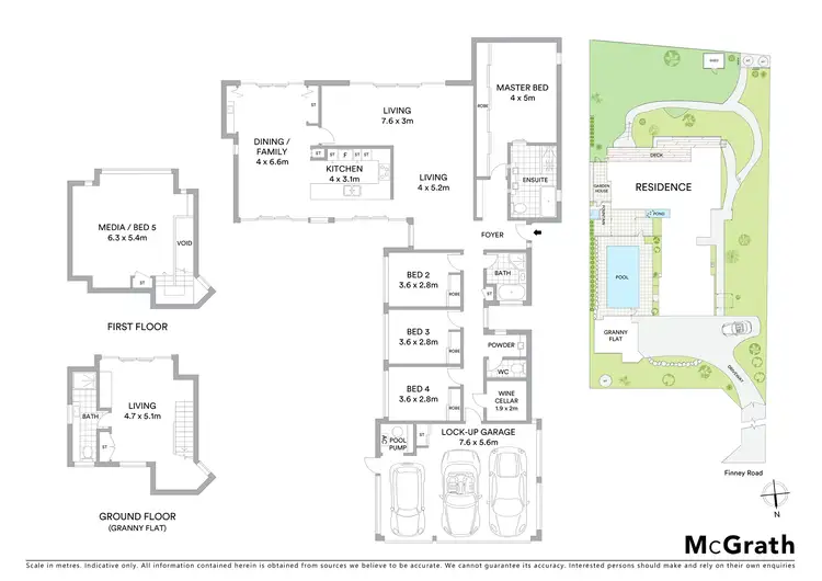 Floorplan of Homely house listing, 58A Finney Road, Indooroopilly QLD 4068