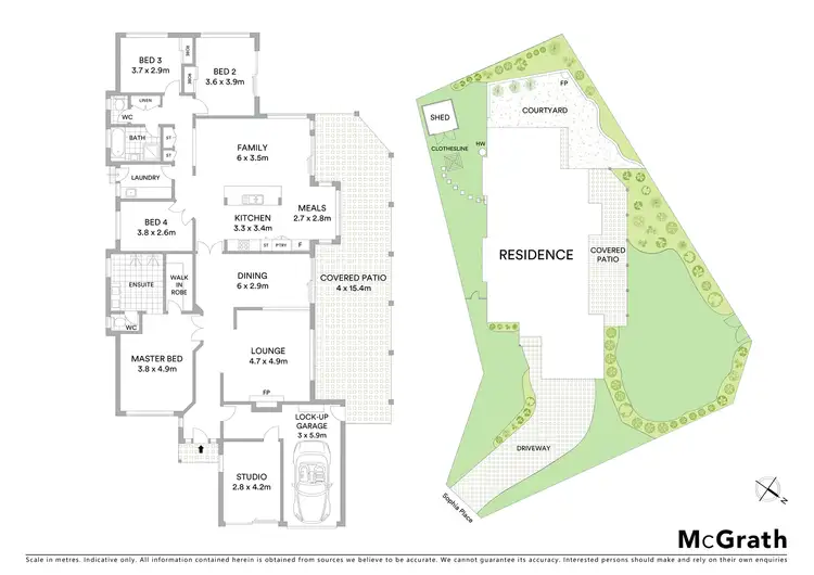 Floorplan of Homely house listing, 12 Sophia Place, Alexandra Hills QLD 4161