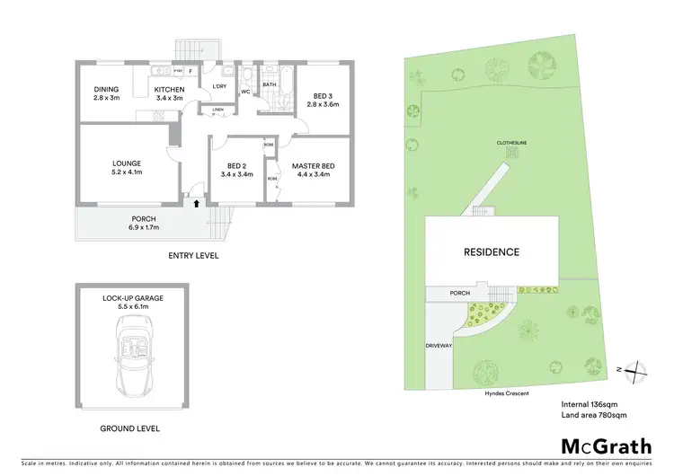 Floorplan of Homely house listing, 30 Hyndes Crescent, Holder ACT 2611
