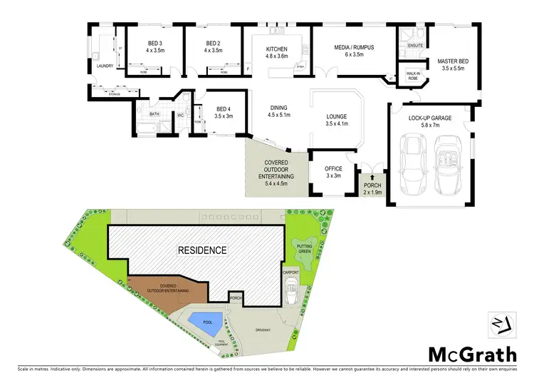 Floorplan of Homely house listing, 13 Cliff Close, Wakerley QLD 4154
