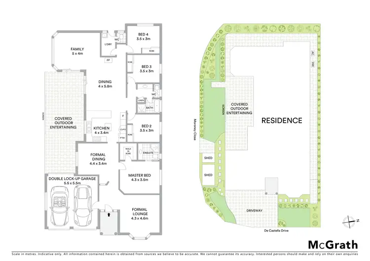 Floorplan of Homely house listing, 6 De Castella Drive, Blacktown NSW 2148