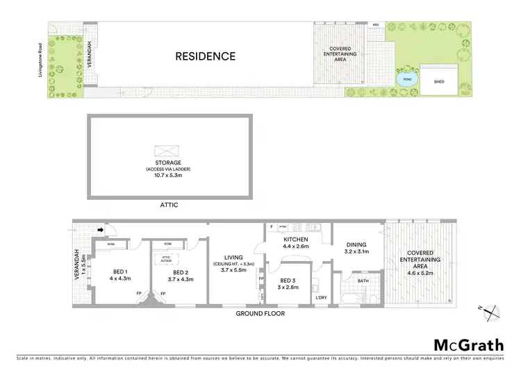 Floorplan of Homely house listing, 208 Livingstone Road, Marrickville NSW 2204