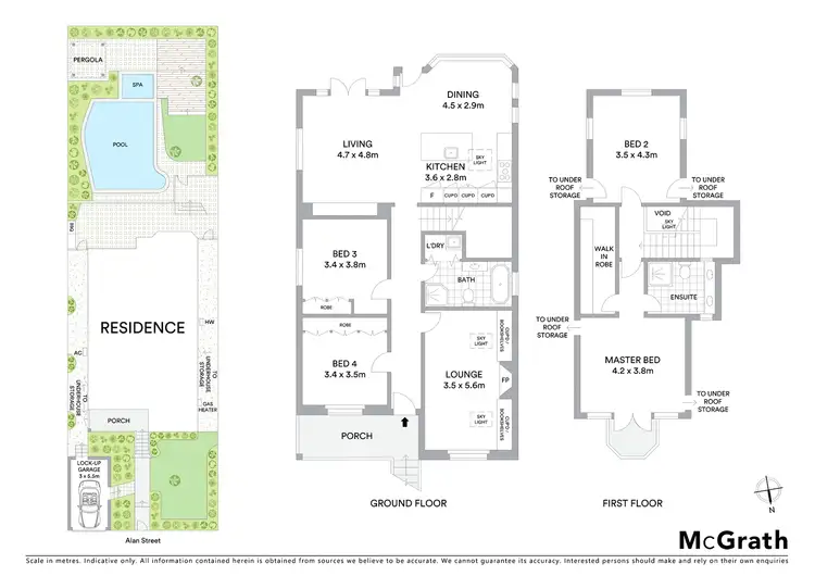 Floorplan of Homely house listing, 21 Alan Street, Cammeray NSW 2062