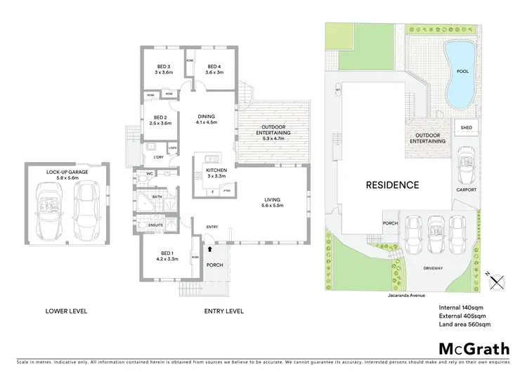 Floorplan of Homely house listing, 11 Jacaranda Avenue, Glenning Valley NSW 2261