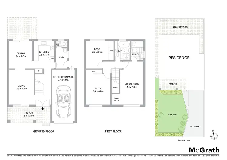 Floorplan of Homely house listing, 46 Bundock Lane, Randwick NSW 2031