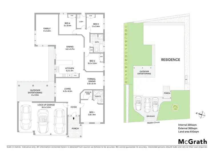 Floorplan of Homely house listing, 55 Mebbin Circuit, Woongarrah NSW 2259
