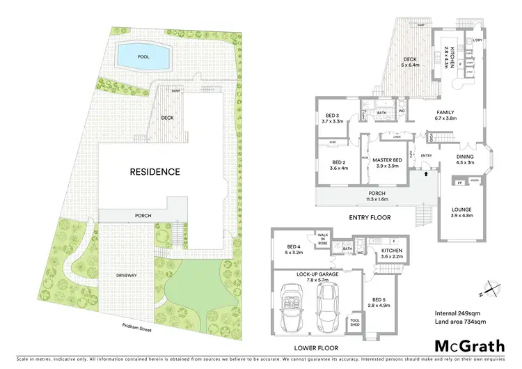 Floorplan of Homely house listing, 106 Pridham Street, Farrer ACT 2607