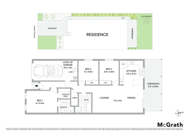 Floorplan of Homely house listing, 13 Dunphy Crescent, Mudgee NSW 2850