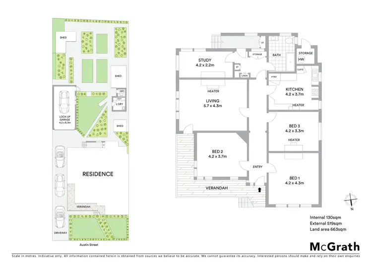 Floorplan of Homely house listing, 17 Austin Street, Newtown VIC 3220