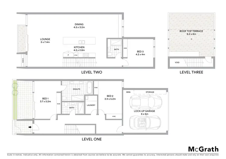 Floorplan of Homely townhouse listing, 7 Lumb Place, Rippleside VIC 3215