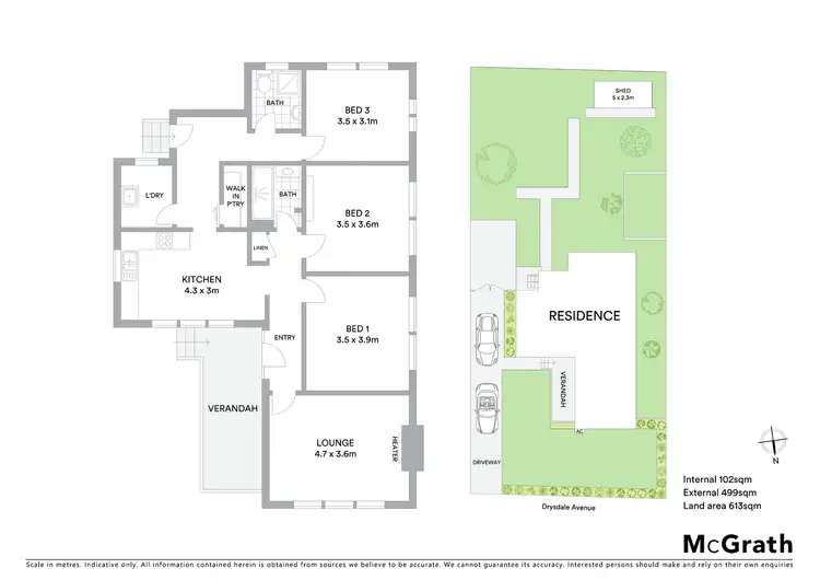 Floorplan of Homely house listing, 21 Drysdale Avenue, Hamlyn Heights VIC 3215