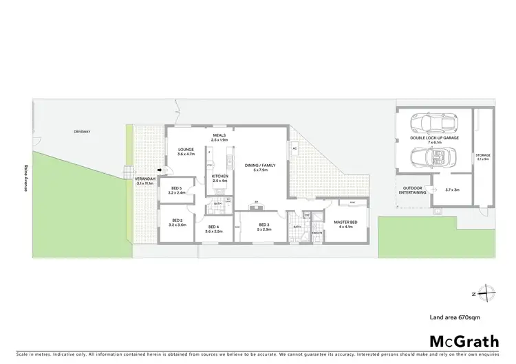Floorplan of Homely house listing, 27 Raine Avenue, Liverpool NSW 2170