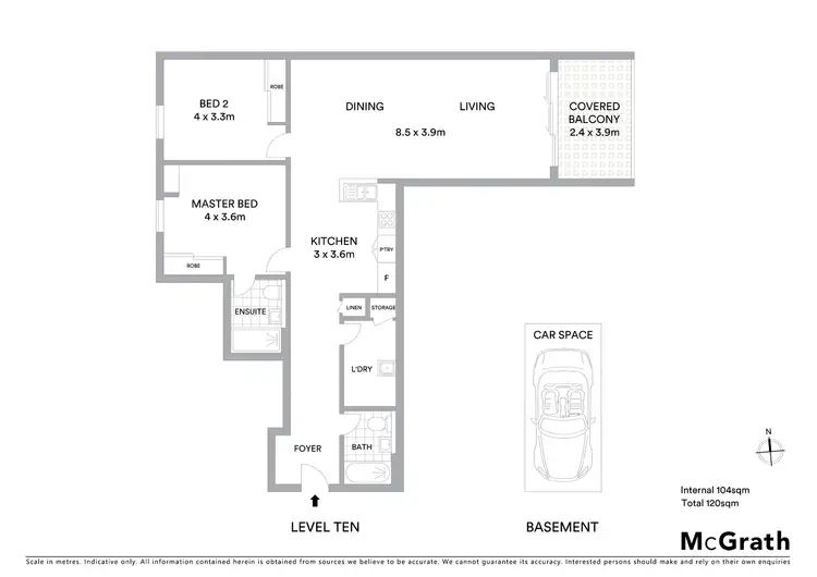 Floorplan of Homely apartment listing, 37/21 Angas Street, Meadowbank NSW 2114
