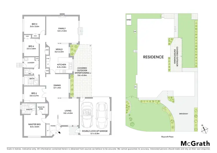 Floorplan of Homely house listing, 11 Roycroft Place, Edensor Park NSW 2176