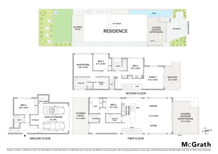Floorplan of Homely house listing, 67 Guilfoyle Street, St Lucia QLD 4067