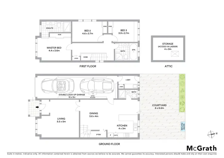 Floorplan of Homely townhouse listing, 2/150 Alfred Street, Sans Souci NSW 2219