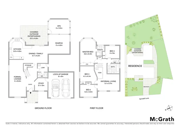 Floorplan of Homely house listing, 6 Spinebill Lane, Bullaburra NSW 2784