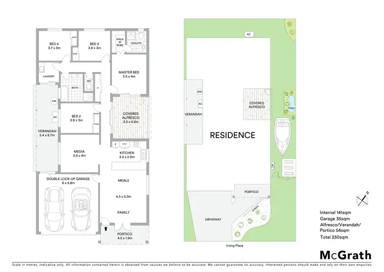 Floorplan of Homely house listing, 3 Irving Place, Sippy Downs QLD 4556