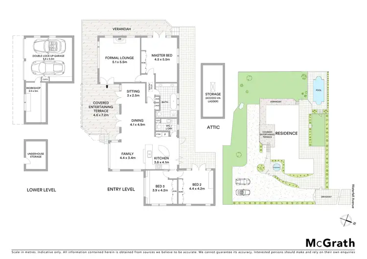 Floorplan of Homely house listing, 9 Waterfall Avenue, Forestville NSW 2087