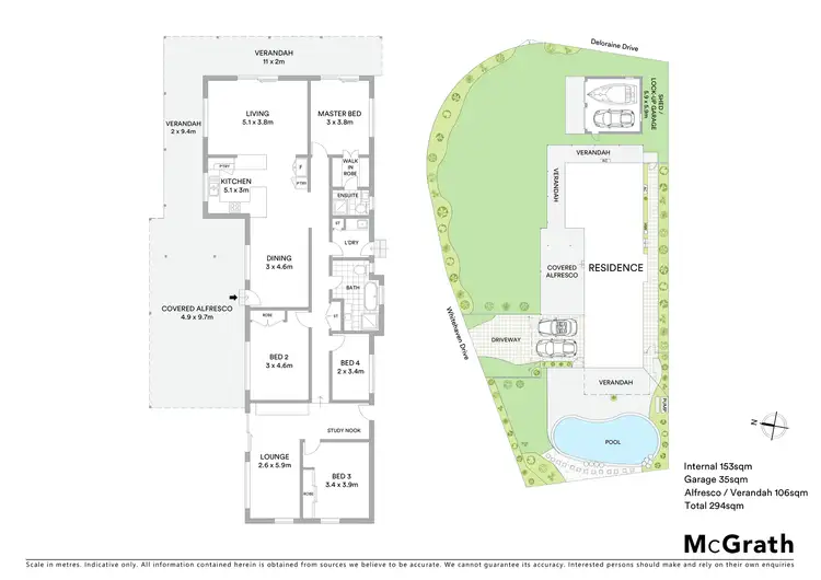 Floorplan of Homely house listing, 1 Whitehaven Drive, Buderim QLD 4556