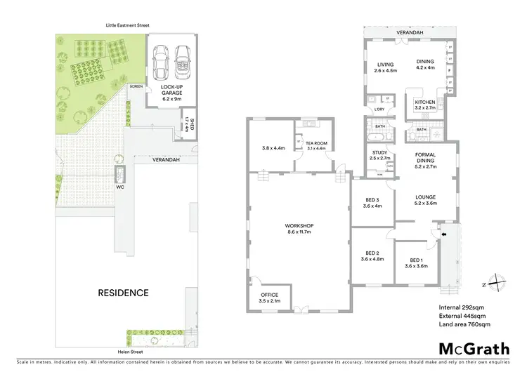 Floorplan of Homely house listing, 82 Helen Street, Northcote VIC 3070