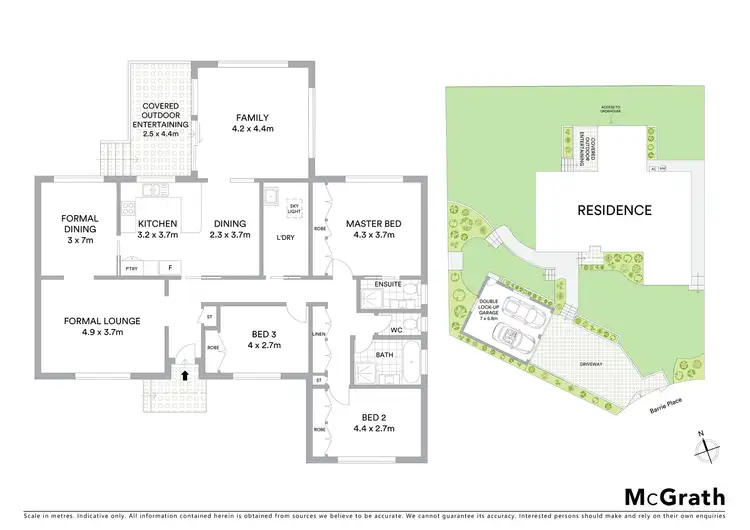 Floorplan of Homely house listing, 5 Barrie Place, Davidson NSW 2085