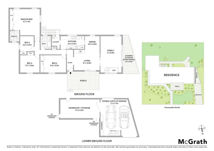 Floorplan of Homely house listing, 7 Koorawatha Street, Hornsby Heights NSW 2077