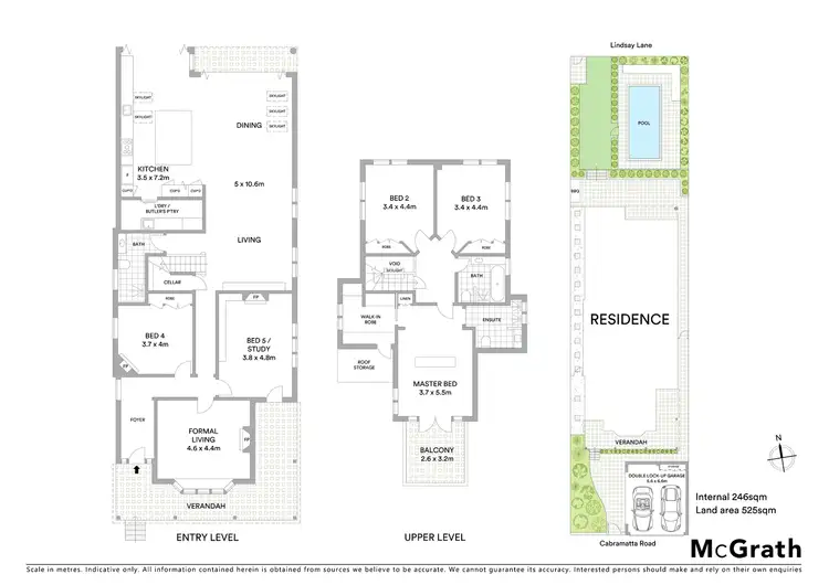 Floorplan of Homely house listing, 55 Cabramatta Road, Mosman NSW 2088
