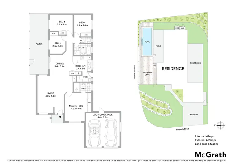 Floorplan of Homely house listing, 26 Pinevale Drive, Oxenford QLD 4210