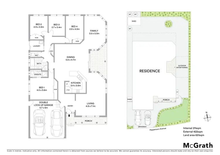 Floorplan of Homely house listing, 23 Peppercorn Avenue, Woongarrah NSW 2259
