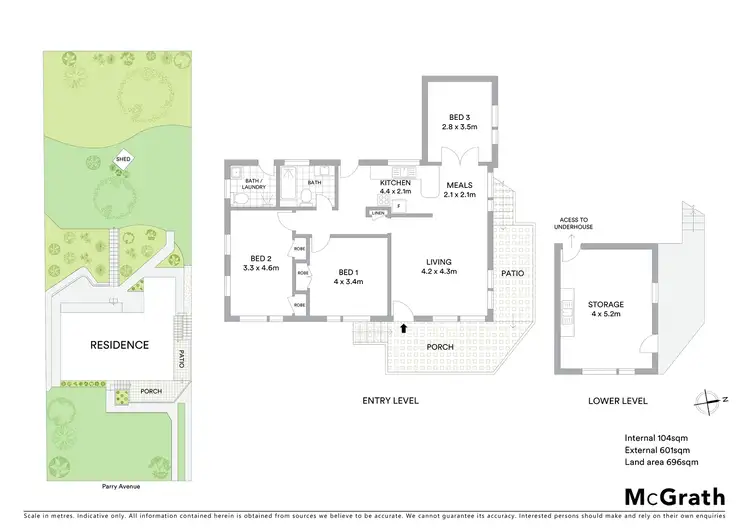 Floorplan of Homely house listing, 21 Parry Avenue, Terrigal NSW 2260