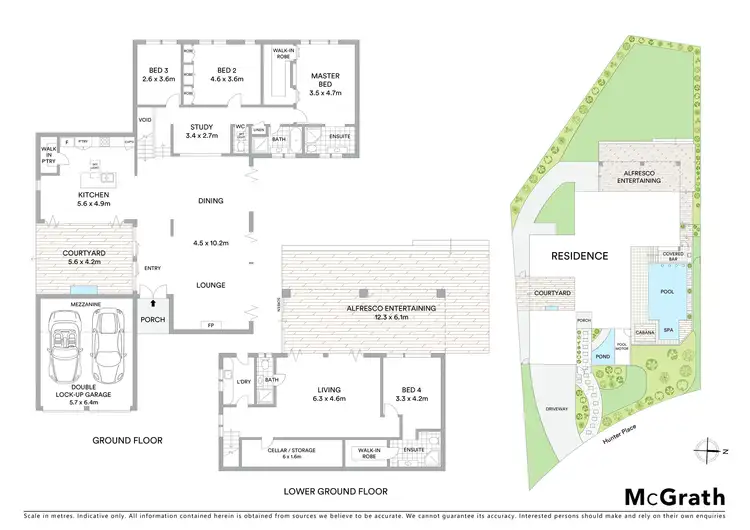 Floorplan of Homely house listing, 5 Hunter Place, Castle Hill NSW 2154