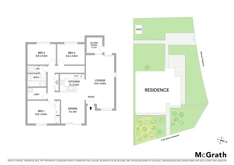 Floorplan of Homely house listing, 45 Fred Johns Crescent, Mckellar ACT 2617