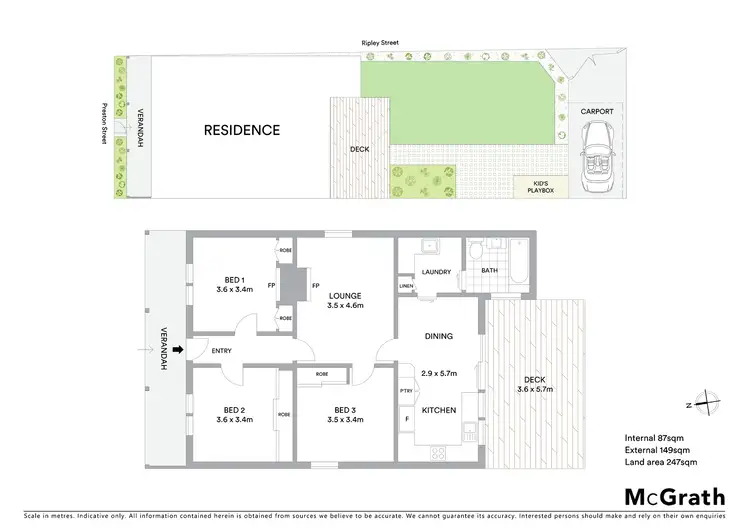 Floorplan of Homely house listing, 9 Preston Street, Geelong West VIC 3218
