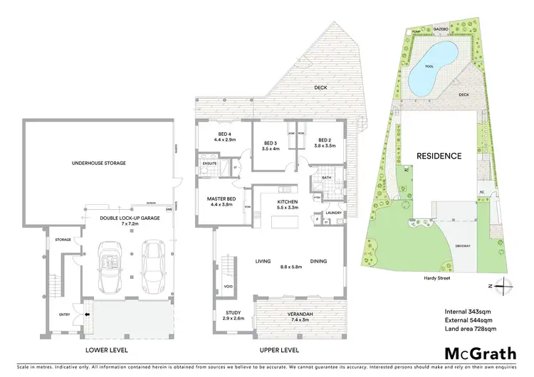 Floorplan of Homely house listing, 10 Hardy Street, Sunrise Beach QLD 4567