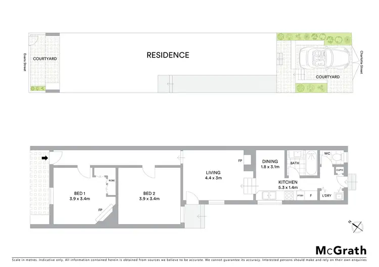 Floorplan of Homely house listing, 200 Evans Street, Rozelle NSW 2039