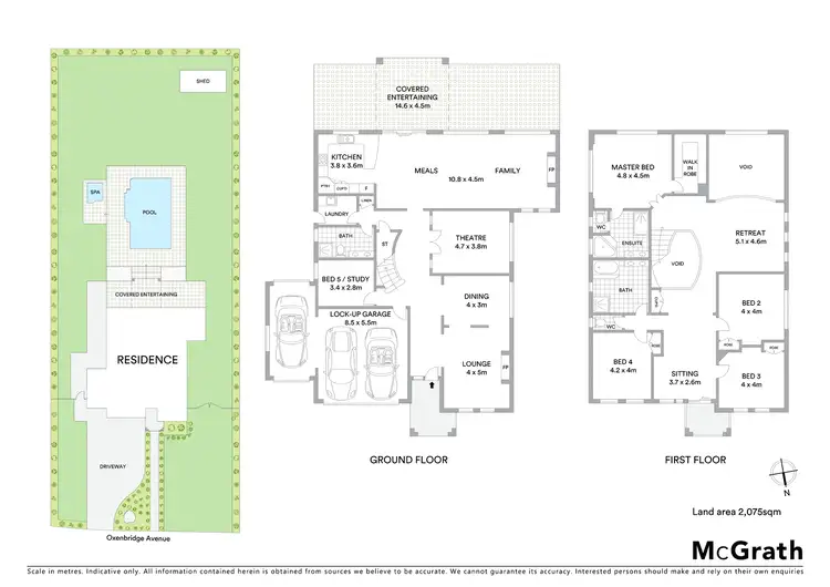 Floorplan of Homely house listing, 8 Oxenbridge Avenue, Wilton NSW 2571