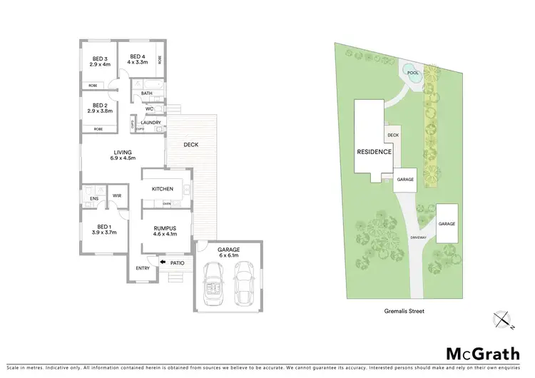 Floorplan of Homely house listing, 33 Gremalis Drive, Parkhurst QLD 4702