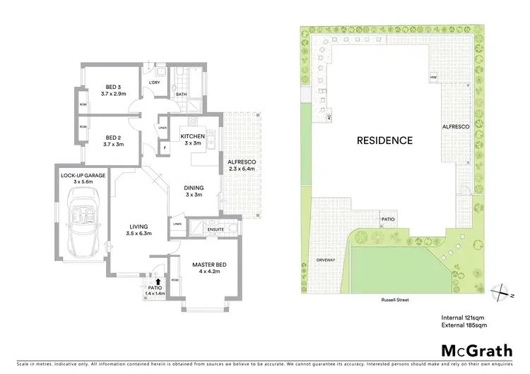 Floorplan of Homely house listing, 21 Russell Street, Denistone East NSW 2112