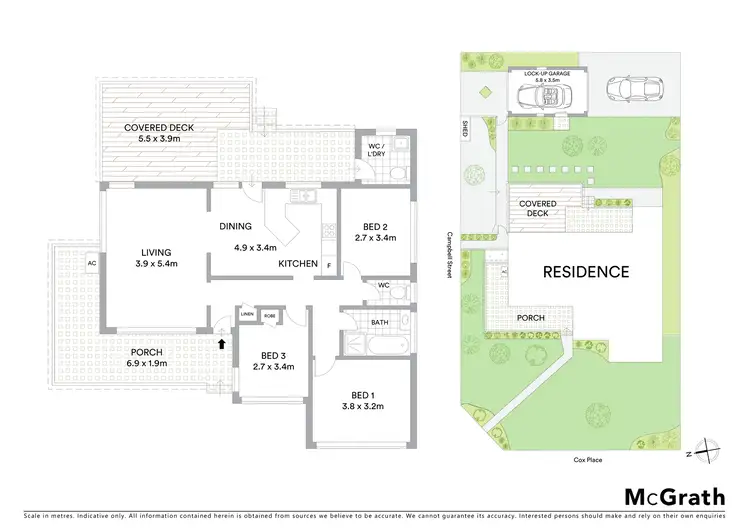 Floorplan of Homely house listing, 2 Cox Place, Gymea NSW 2227