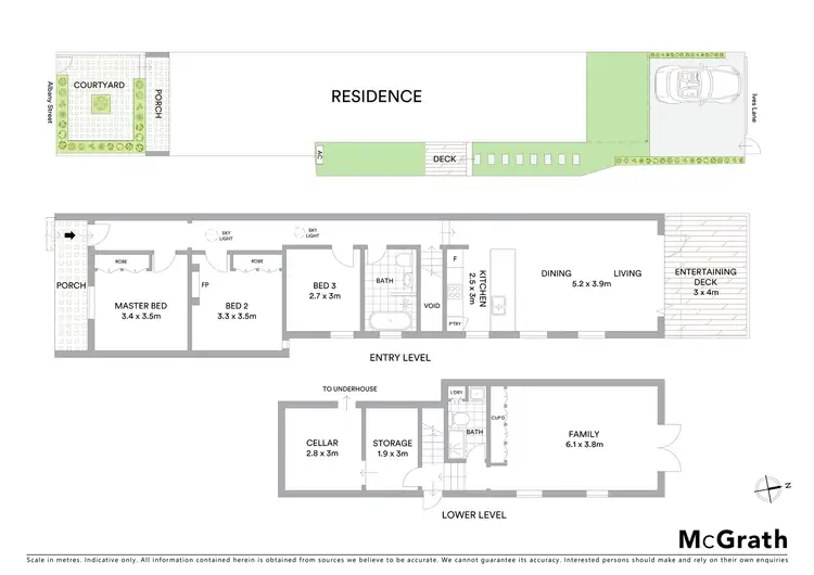Floorplan of Homely house listing, 92 Albany Street, Crows Nest NSW 2065