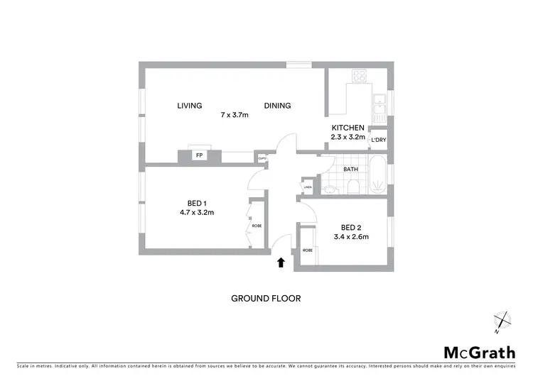 Floorplan of Homely apartment listing, 3/163 Queen Street, Woollahra NSW 2025