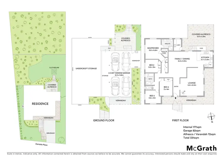 Floorplan of Homely house listing, 42 Danielle Place, Buderim QLD 4556