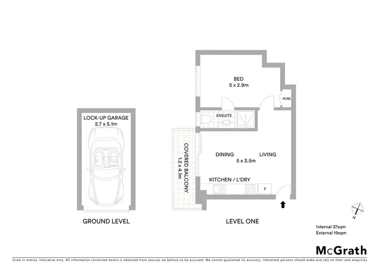 Floorplan of Homely unit listing, 12/65 Carlisle Street, Leichhardt NSW 2040