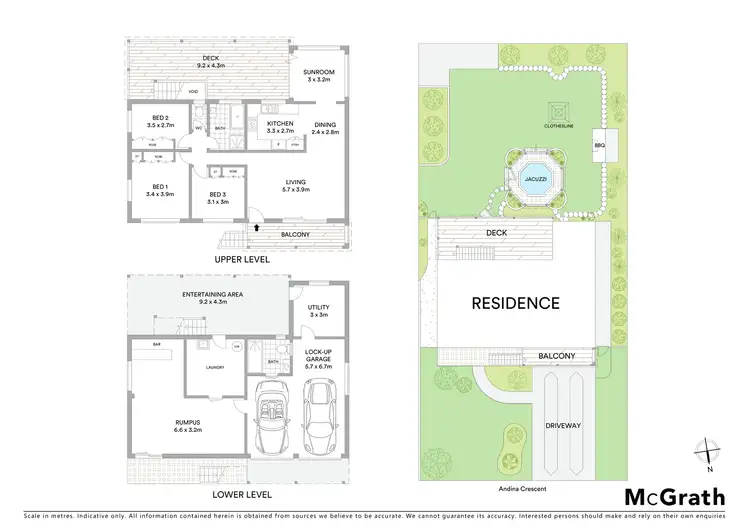 Floorplan of Homely house listing, 11 Andina Crescent, Ferny Hills QLD 4055