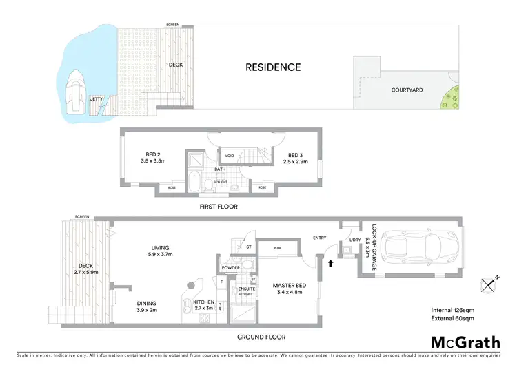 Floorplan of Homely apartment listing, 3/5 Sunseeker Close, Noosa Waters QLD 4566