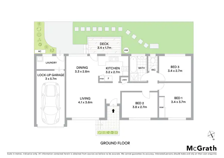Floorplan of Homely villa listing, 6/69 Ida Street, Sans Souci NSW 2219