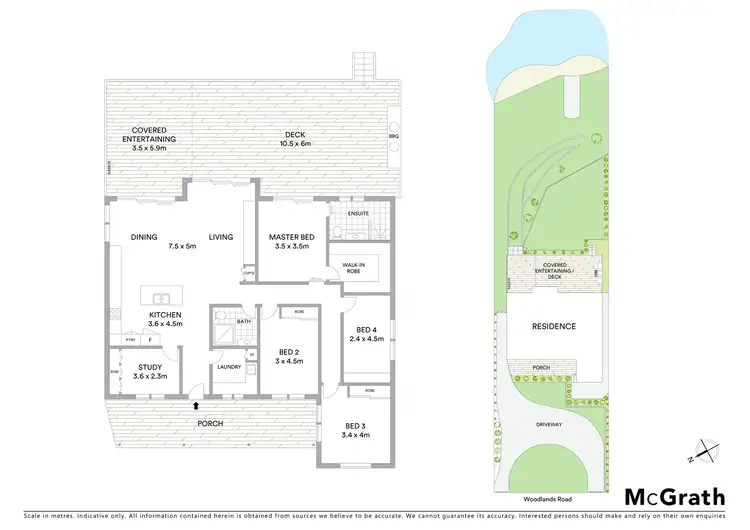 Floorplan of Homely house listing, 44 Woodlands Road, Taren Point NSW 2229