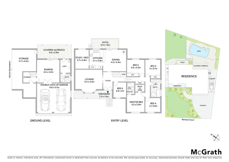 Floorplan of Homely house listing, 3 Barossa Court, Baulkham Hills NSW 2153